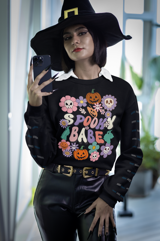 Spooky Babe Halloween sweatshirt